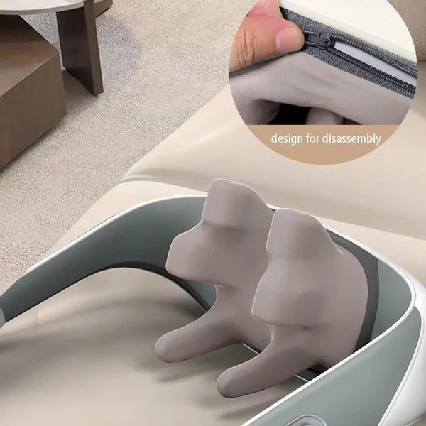 🔥 جهاز مساج الرقبة الحراري راحة فورية خلال دقائق  Electric Neck & Shoulder Massager