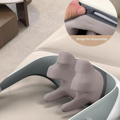 🔥 جهاز مساج الرقبة الحراري راحة فورية خلال دقائق  Electric Neck & Shoulder Massager